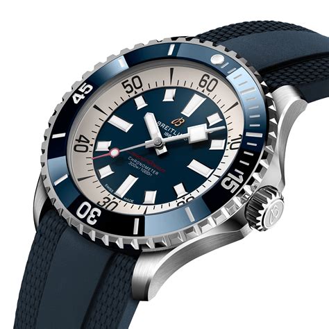 breitling superocean 46 blue review|Breitling Superocean automatic 46 blacksteel.